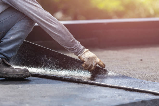 Professional Waterproofing technician working in Cordova, NC